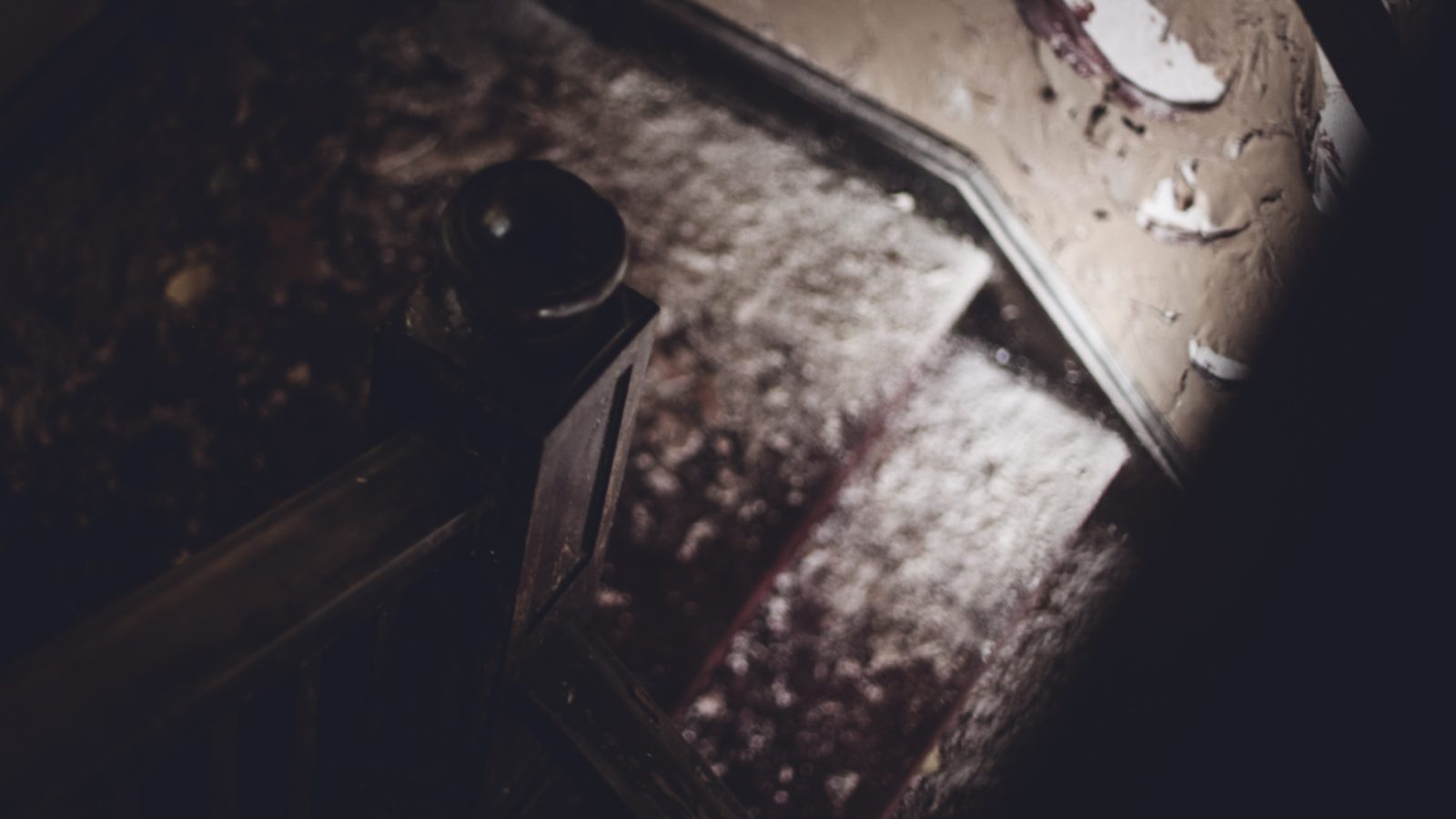 church stair case abandoned