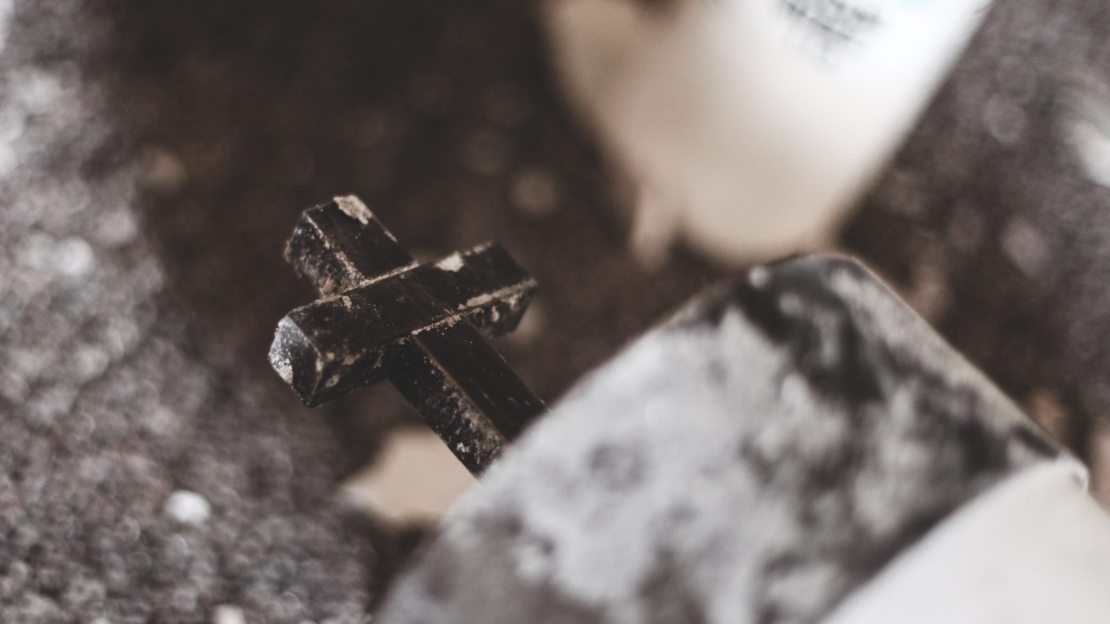 Decaying Cross on a light