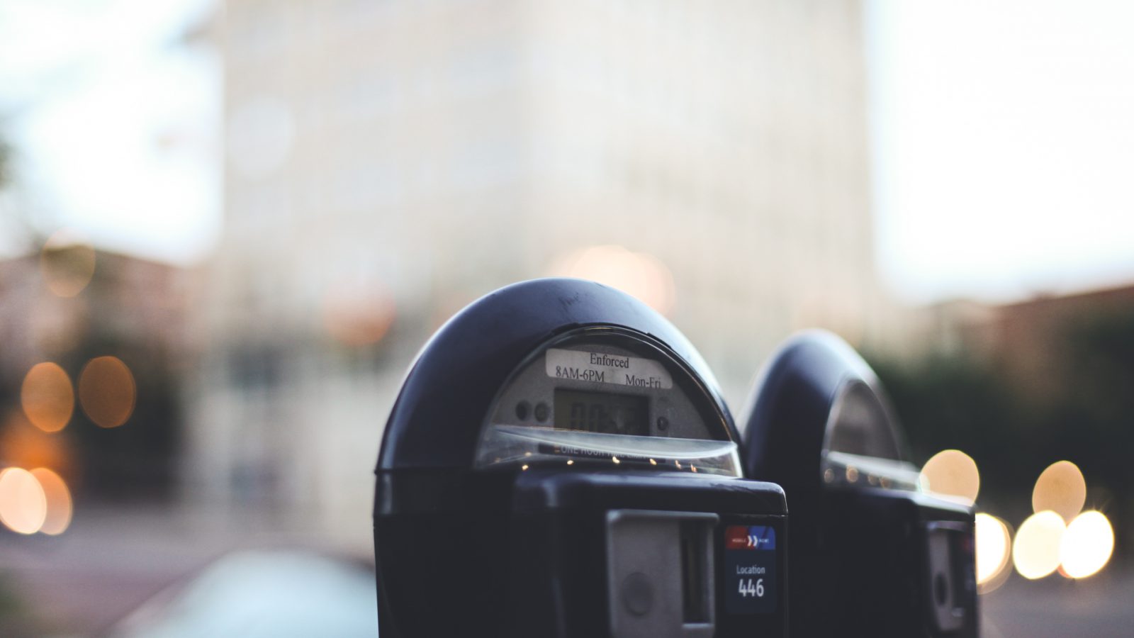 parking meeter in city