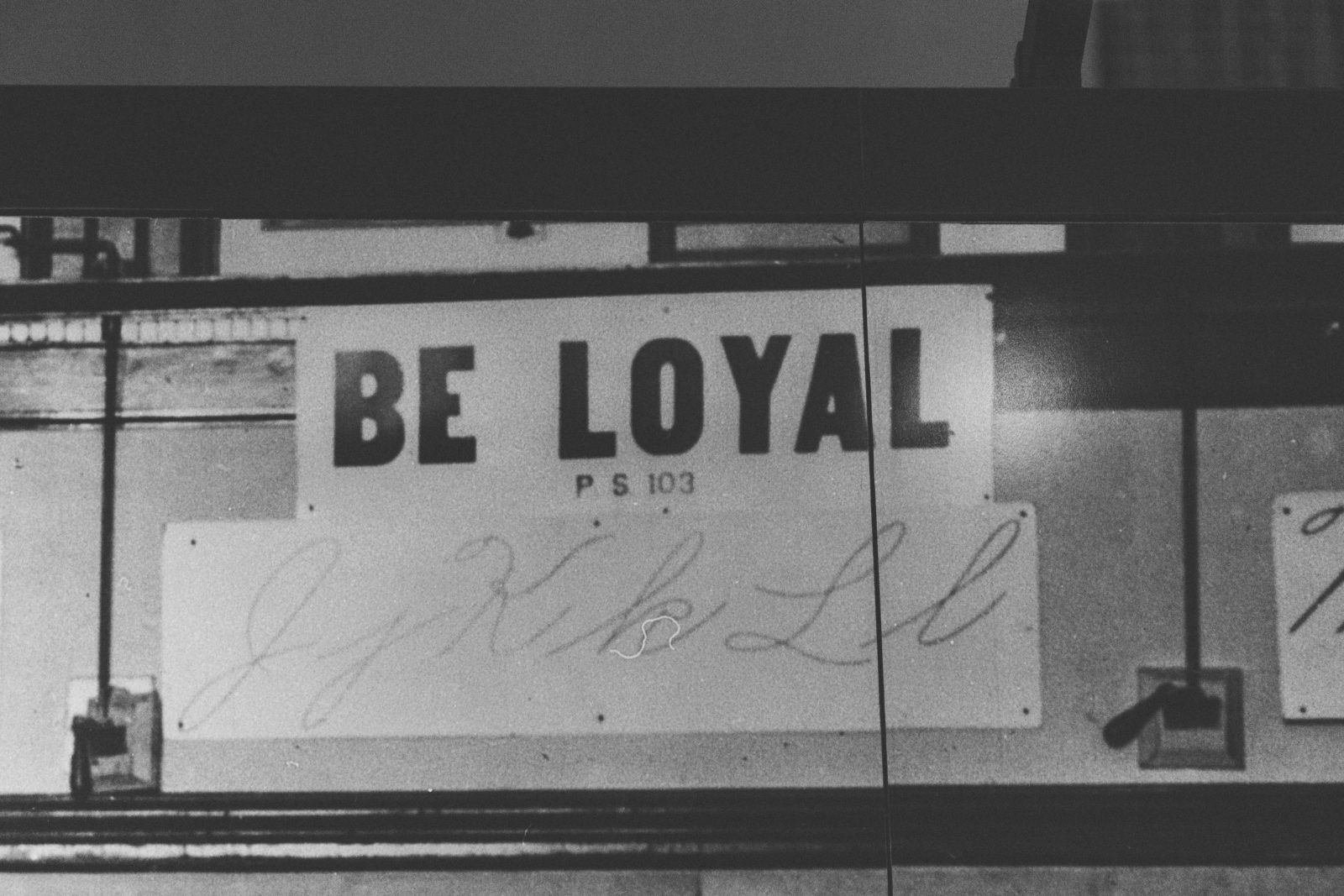 Be loyal